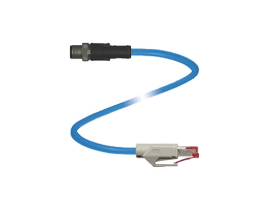 M12 4Pin 電纜連接器、轉(zhuǎn)接RJ45